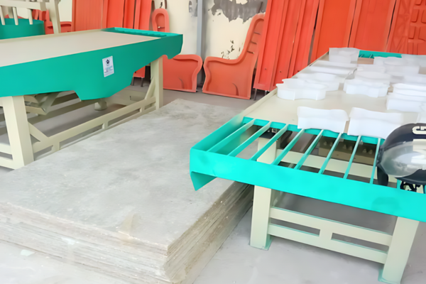 Concrete paver block making machine